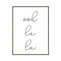 Picture of Ooh La La I _GroupedProduct_Rectangle_Portrait_Canvas_Framed_