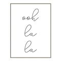 Picture of Ooh La La I _GroupedProduct_Rectangle_Portrait_Canvas_Framed_