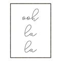 Picture of Ooh La La I _GroupedProduct_Rectangle_Portrait_Canvas_Framed_