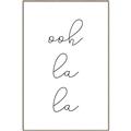 Picture of Ooh La La I _GroupedProduct_Rectangle_Portrait_Canvas_Framed_