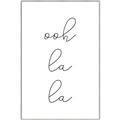 Picture of Ooh La La I _GroupedProduct_Rectangle_Portrait_Canvas_Framed_