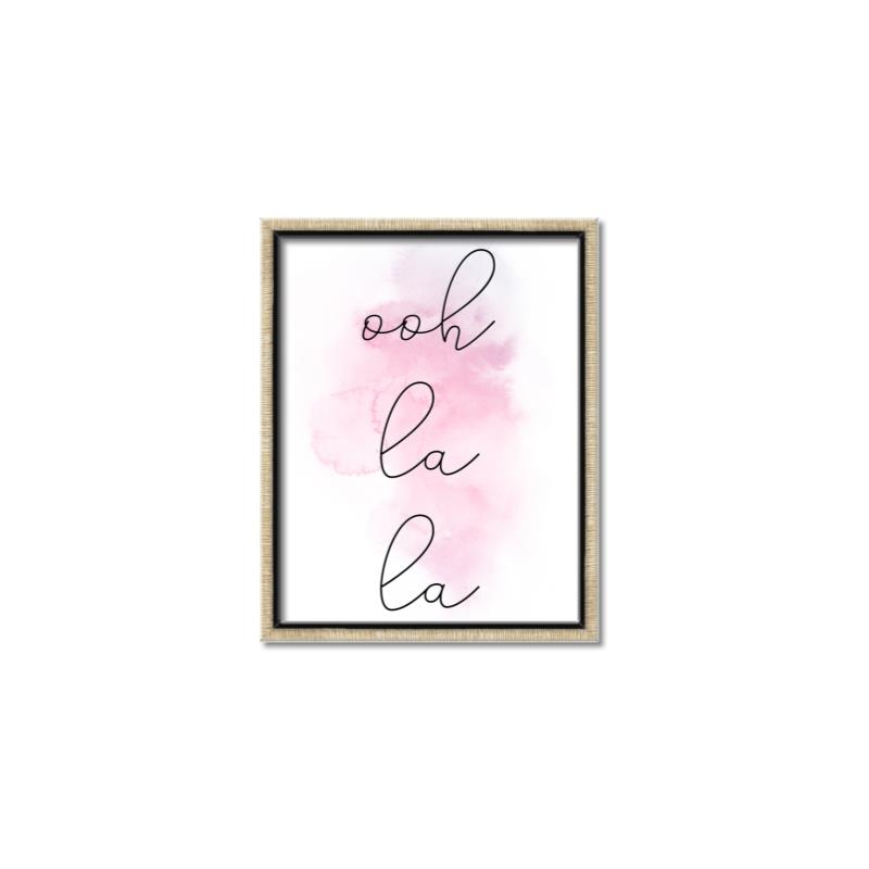 Picture of Ooh La La II _GroupedProduct_Rectangle_Portrait_Canvas_Framed_