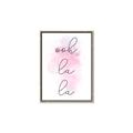 Picture of Ooh La La II _GroupedProduct_Rectangle_Portrait_Canvas_Framed_