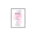 Picture of Ooh La La II _GroupedProduct_Rectangle_Portrait_Canvas_Framed_