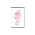 Picture of Ooh La La II _GroupedProduct_Rectangle_Portrait_Canvas_Framed_