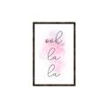 Picture of Ooh La La II _GroupedProduct_Rectangle_Portrait_Canvas_Framed_