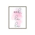 Picture of Ooh La La II _GroupedProduct_Rectangle_Portrait_Canvas_Framed_