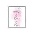 Picture of Ooh La La II _GroupedProduct_Rectangle_Portrait_Canvas_Framed_
