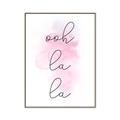 Picture of Ooh La La II _GroupedProduct_Rectangle_Portrait_Canvas_Framed_