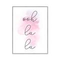 Picture of Ooh La La II _GroupedProduct_Rectangle_Portrait_Canvas_Framed_