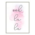 Picture of Ooh La La II _GroupedProduct_Rectangle_Portrait_Canvas_Framed_