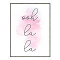 Picture of Ooh La La II _GroupedProduct_Rectangle_Portrait_Canvas_Framed_