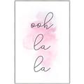 Picture of Ooh La La II _GroupedProduct_Rectangle_Portrait_Canvas_Framed_