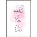 Picture of Ooh La La II _GroupedProduct_Rectangle_Portrait_Canvas_Framed_