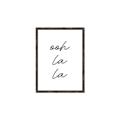 Picture of Ooh La La III _GroupedProduct_Rectangle_Portrait_Canvas_Framed_