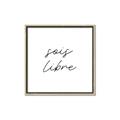 Picture of Sois Libre _GroupedProduct_Square_Canvas_Framed_