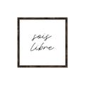 Picture of Sois Libre _GroupedProduct_Square_Canvas_Framed_