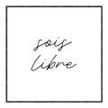 Picture of Sois Libre _GroupedProduct_Square_Canvas_Framed_