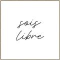 Picture of Sois Libre _GroupedProduct_Square_Canvas_Framed_