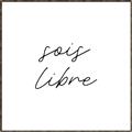 Picture of Sois Libre _GroupedProduct_Square_Canvas_Framed_