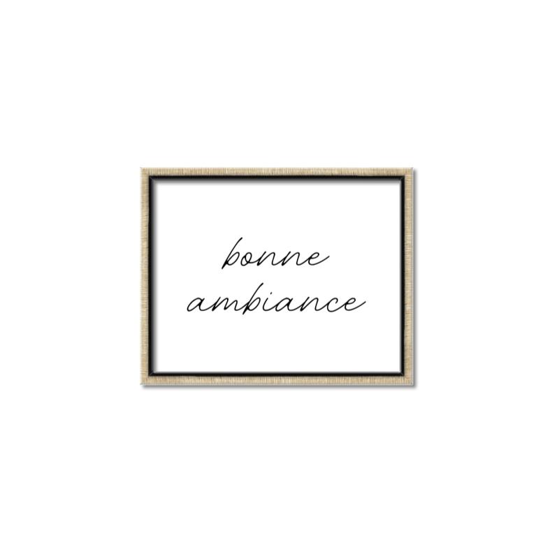 Picture of Bonne Ambiance _GroupedProduct_Rectangle_Landscape_Canvas_Framed_