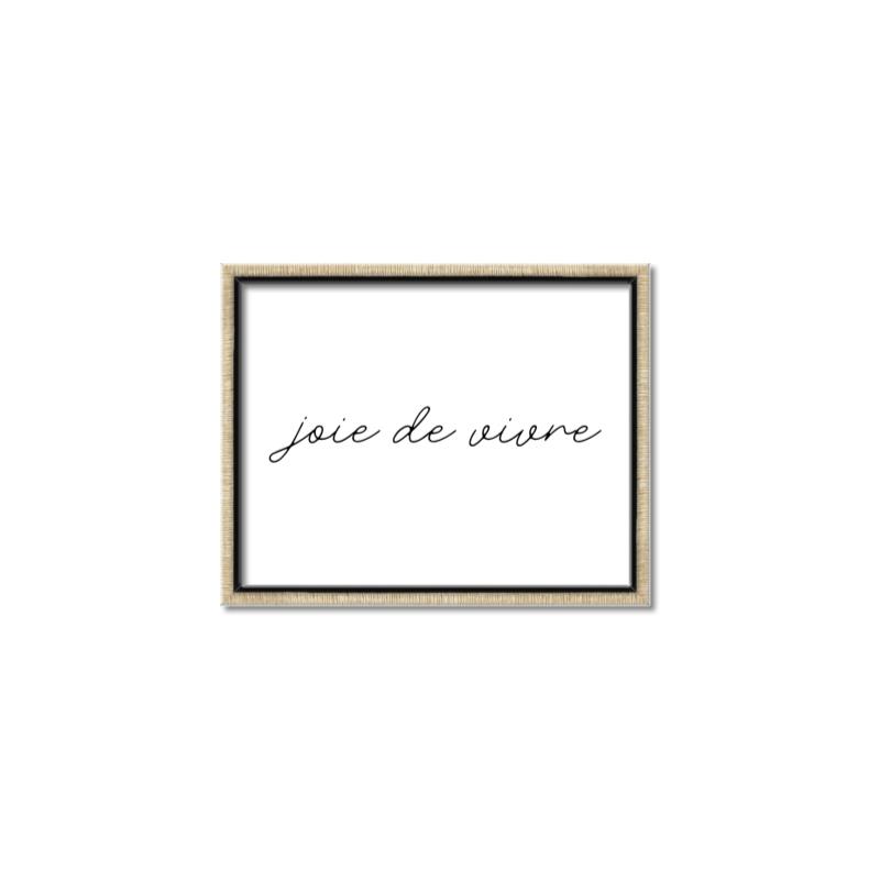 Picture of Joie De Vivre II _GroupedProduct_Rectangle_Landscape_Canvas_Framed_