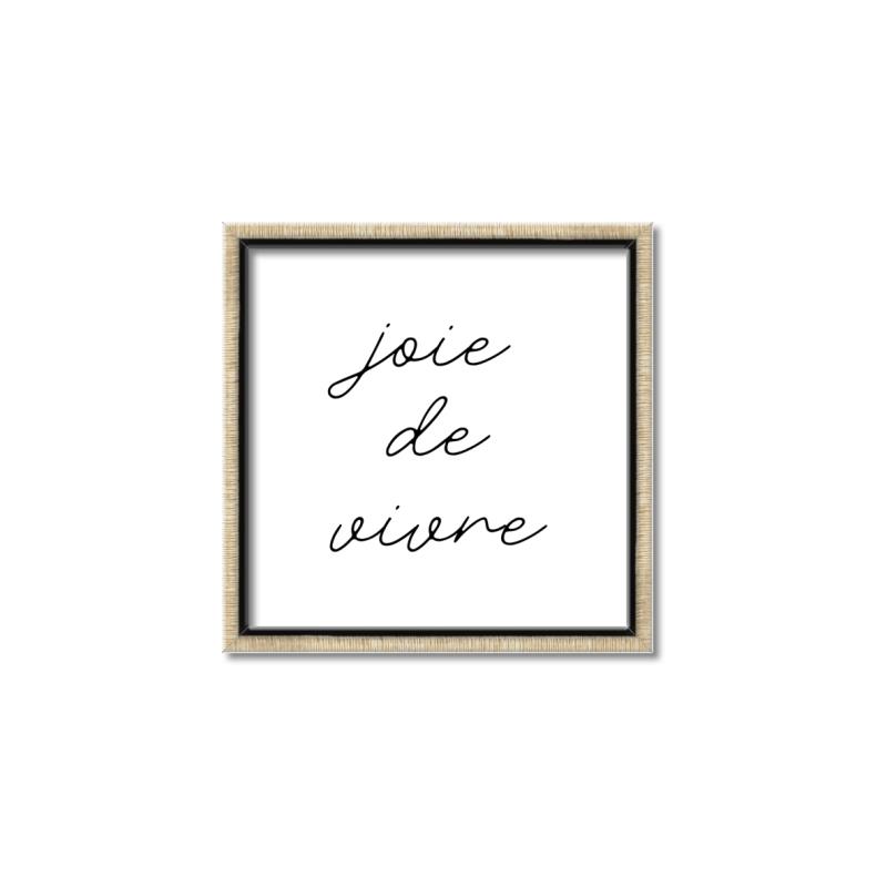 Picture of Joie De Vivre I  _GroupedProduct_Square_Canvas_Framed_