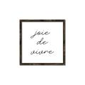 Picture of Joie De Vivre I  _GroupedProduct_Square_Canvas_Framed_