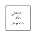 Picture of Joie De Vivre I  _GroupedProduct_Square_Canvas_Framed_