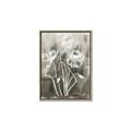 Picture of Brown & White Flower I  _GroupedProduct_Rectangle_Portrait_Canvas_Framed_