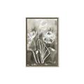 Picture of Brown & White Flower I  _GroupedProduct_Rectangle_Portrait_Canvas_Framed_