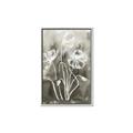 Picture of Brown & White Flower I  _GroupedProduct_Rectangle_Portrait_Canvas_Framed_