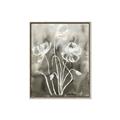 Picture of Brown & White Flower I  _GroupedProduct_Rectangle_Portrait_Canvas_Framed_