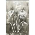Picture of Brown & White Flower I  _GroupedProduct_Rectangle_Portrait_Canvas_Framed_