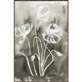 Picture of Brown & White Flower I  _GroupedProduct_Rectangle_Portrait_Canvas_Framed_