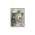 Picture of Brown & White Flower II _GroupedProduct_Rectangle_Portrait_Canvas_Framed_