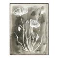 Picture of Brown & White Flower II _GroupedProduct_Rectangle_Portrait_Canvas_Framed_