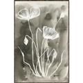 Picture of Brown & White Flower II _GroupedProduct_Rectangle_Portrait_Canvas_Framed_