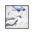 Picture of Blue And Gray _GroupedProduct_Square_Canvas_Framed_