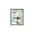 Picture of Flower In Glass Jar _GroupedProduct_Rectangle_Portrait_Canvas_Framed_
