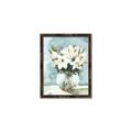 Picture of Flower In Glass Jar _GroupedProduct_Rectangle_Portrait_Canvas_Framed_