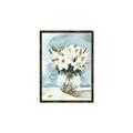 Picture of Flower In Glass Jar _GroupedProduct_Rectangle_Portrait_Canvas_Framed_
