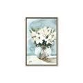 Picture of Flower In Glass Jar _GroupedProduct_Rectangle_Portrait_Canvas_Framed_