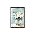 Picture of Flower In Glass Jar _GroupedProduct_Rectangle_Portrait_Canvas_Framed_