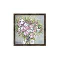 Picture of Pink And White Roses _GroupedProduct_Square_Canvas_Framed_