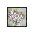 Picture of Pink And White Roses _GroupedProduct_Square_Canvas_Framed_