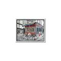 Picture of Centre Ville Café II _GroupedProduct_Rectangle_Landscape_Canvas_Framed_
