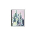Picture of Pink Cactus _GroupedProduct_Rectangle_Portrait_Canvas_Framed_