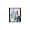 Picture of Pink Cactus _GroupedProduct_Rectangle_Portrait_Canvas_Framed_