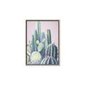 Picture of Pink Cactus _GroupedProduct_Rectangle_Portrait_Canvas_Framed_